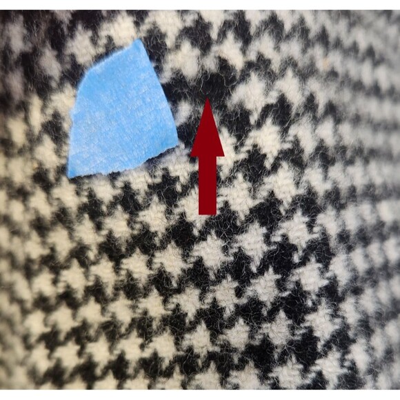 Chaus Jacket Womens 4 Blazer Flap Pockets Wool Coat Long Sleeve Full Zip Collar - Picture 5 of 5